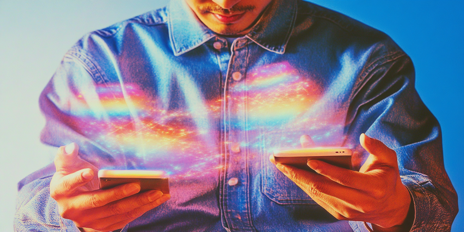 A creator using AI voice generator to record advertisement voiceover in Narration Box Studio.