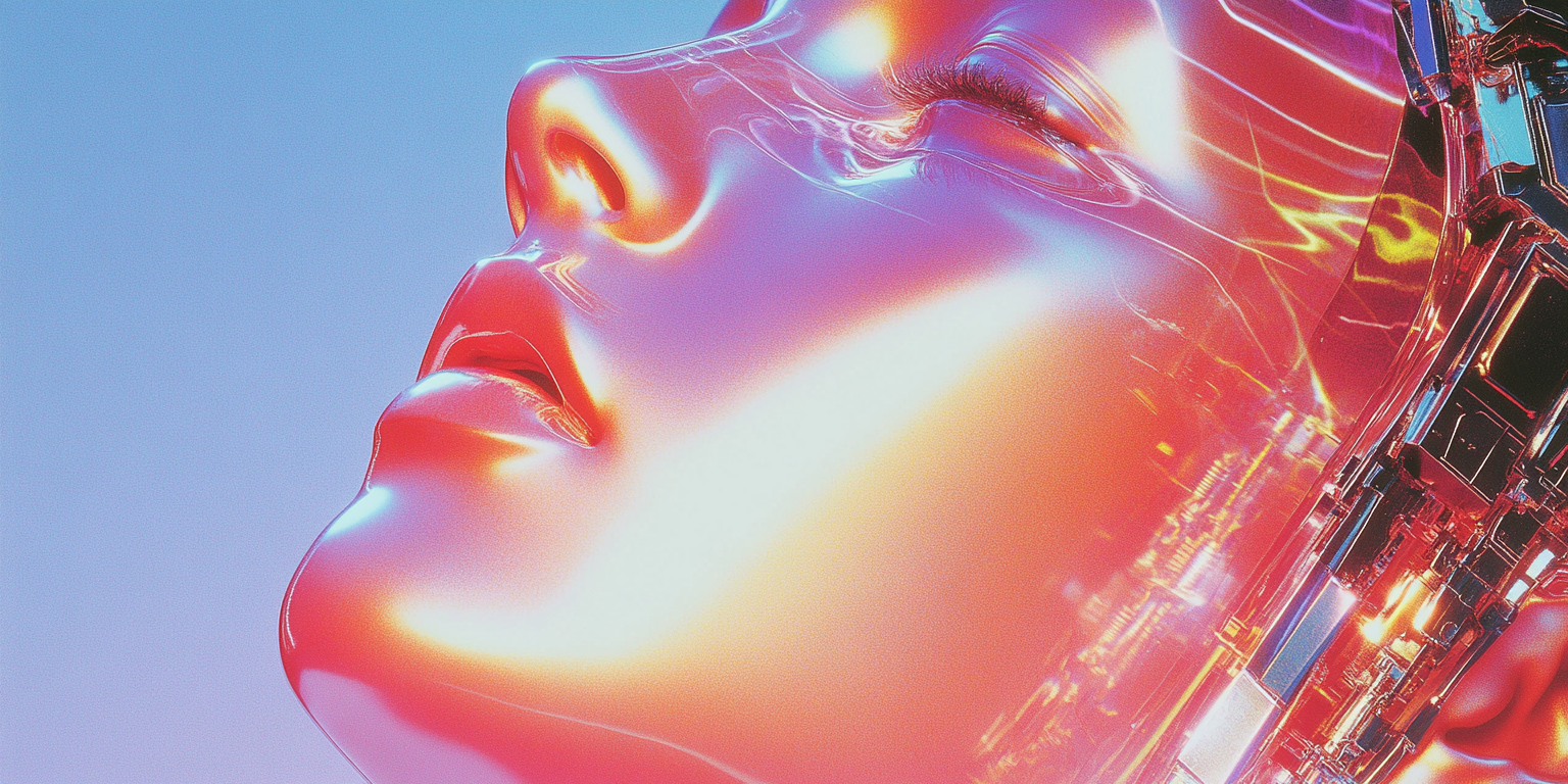 A creator’s workspace showing waveform, AI interface, and a faceless Instagram reel being produced using an AI voice clone.